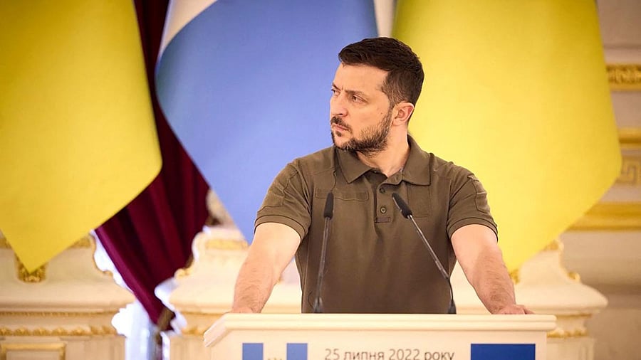 Volodymyr Zelenskyy. Credit: AFP Photo