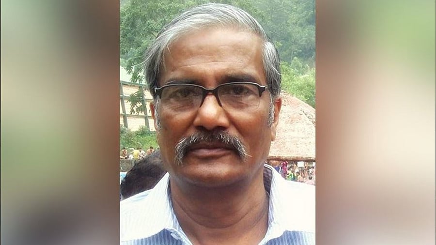 Former FIFA referee Sumanta Ghosh. Credit: Twitter/@IndianFootball