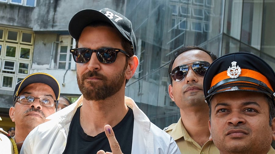 Bollywood actor Hritik Roshan. Credit: PTI Photo