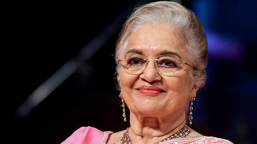 Parekh, 79, was presented the award by President Droupadi Murmu during the 68th National Film Awards ceremony. Credit: PTI Photo