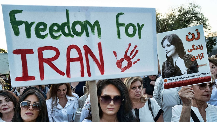 Iran President Ebrahim Raisi has described the unrest as the latest in a series of moves against Iran by hostile Western powers since the 1979 Islamic revolution. Credit: AP Photo