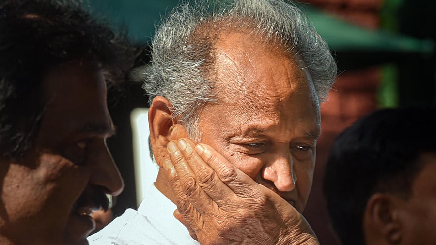 Rajasthan Chief Minister Ashok Gehlot. Credit: PTI Photo