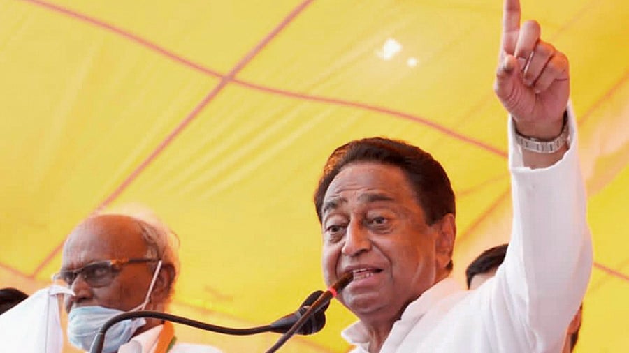 Former Chief Minister and Madhya Pradesh Congress President Kamal Nath. Credit: PTI Photo