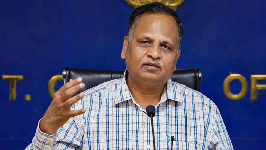 Delhi minister Satyendar Jain. Credit: PTI File Photo
