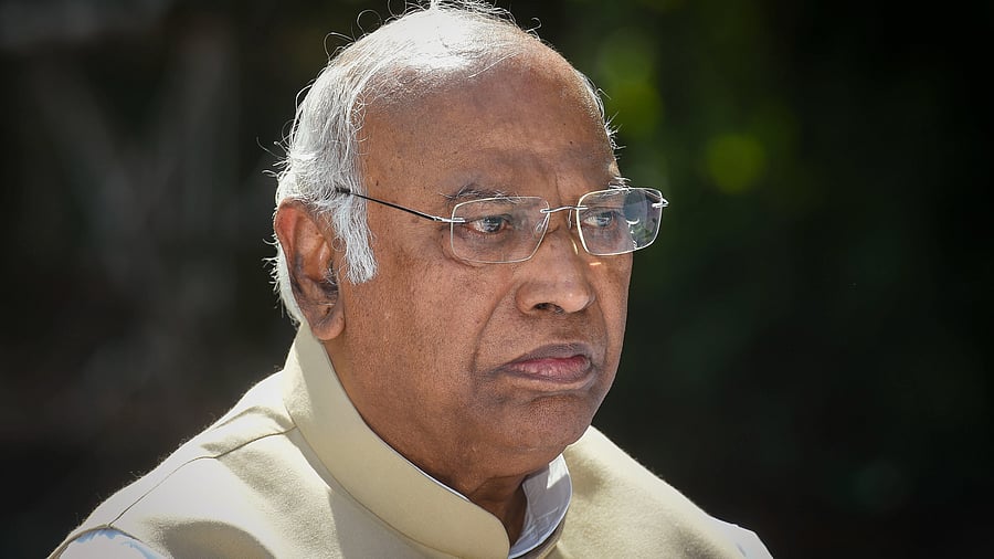 Mallikarjun Kharge. Credit: PTI Photo