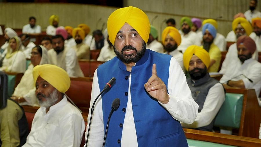 Punjab Chief Minister Bhagwant Mann. Credit: PTI Photo