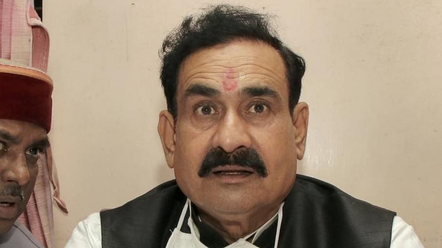 Madhya Pradesh Home Minister Narottam Mishra. Credit: PTI Photo
