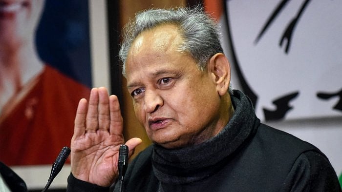 Rajasthan Chief Minister Ashok Gehlot. Credit: PTI Photo