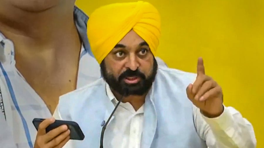 Punjab CM Bhagwant Mann. Credit: PTI Photo