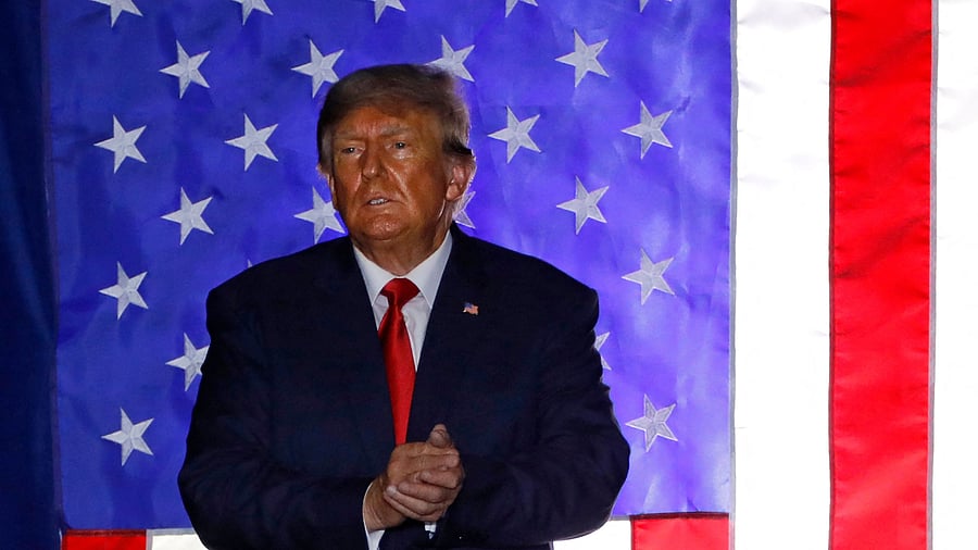 Former US President Donald Trump. Credit: AFP File Photo