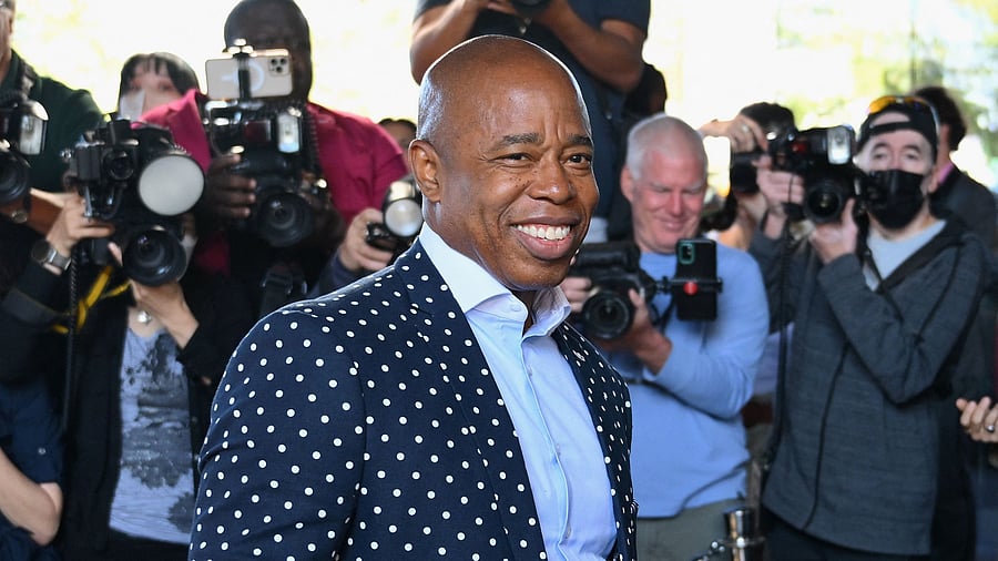 New York Mayor Eric Adams. Credit: AFP Photo