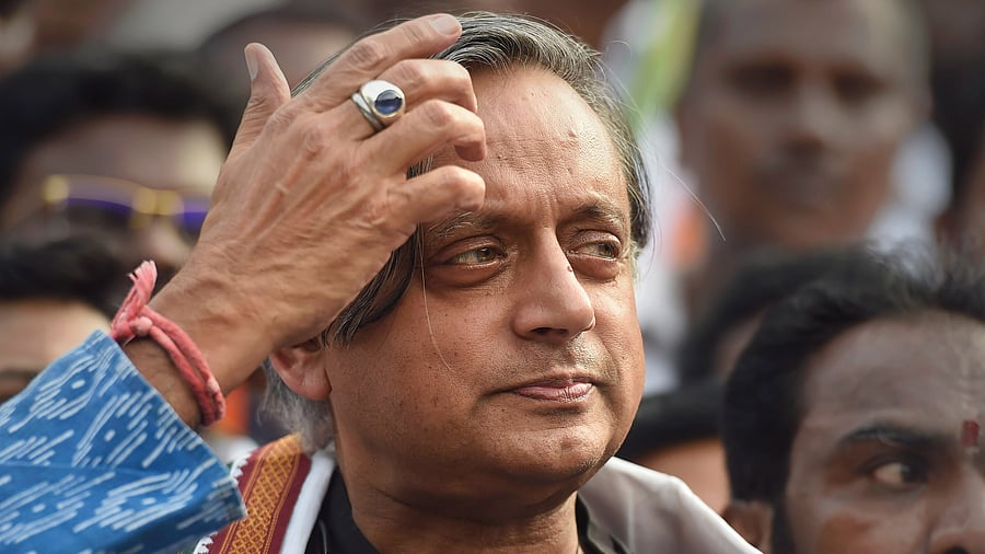 Popular connect with people is fundamental and this was being illustrated by the successful Bharat Jodo Yatra of party leader Rahul Gandhi, Tharoor said. Credit: PTI Photo