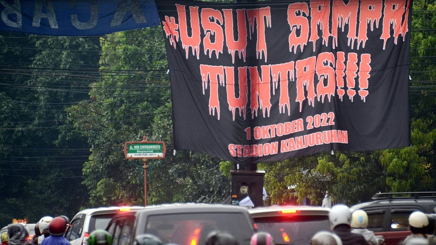 The deadly crush at is a tragic reminder, however, that Indonesia is one of the most dangerous countries in which to attend a game. Credit: AFP Photo