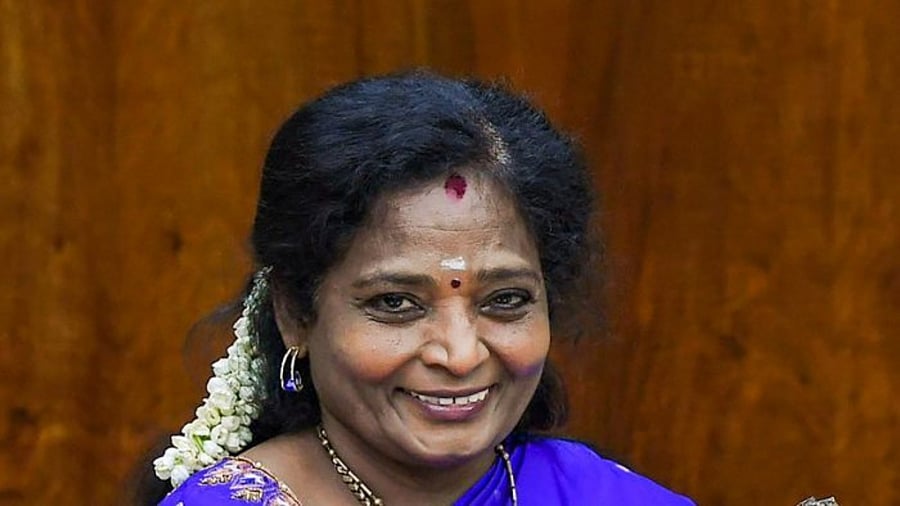 Tamilisai Soundararajan. Credit: PTI Photo