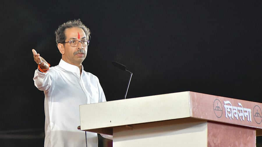 Former Maharashtra CM Uddhav Thackeray. Credit: PTI Photo