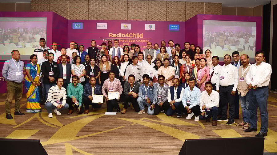 Radio professionals in the Northeast, in Guwahati on Sunday. Credit: UNICEF India Photo