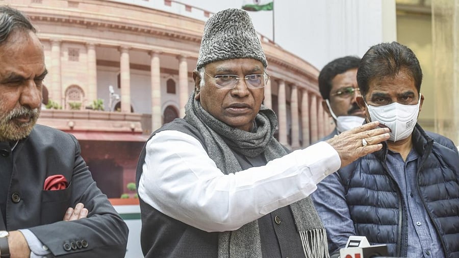 Mallikarjun Kharge. Credit: PTI Photo