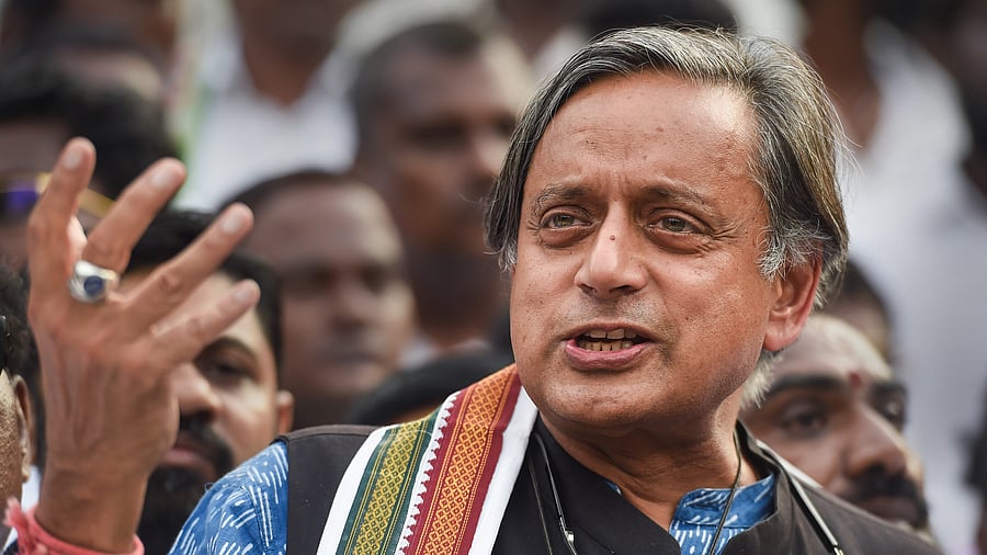 Shashi Tharoor. Credit: PTI Photo