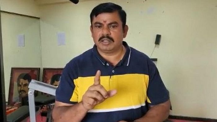 Suspended BJP MLA T Raja Singh. Credit: IANS Photo