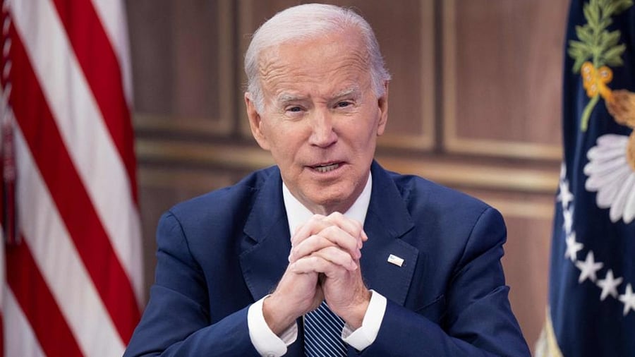 US President Joe Biden. Credit: AFP Photo