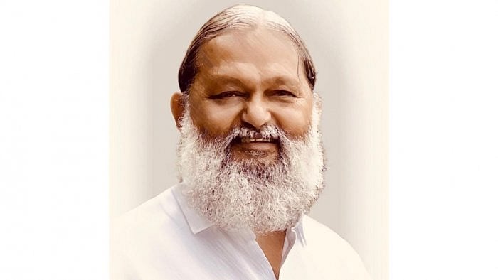 Haryana Home Minister Anil Vij. Credit: Facebook/anilvijambala