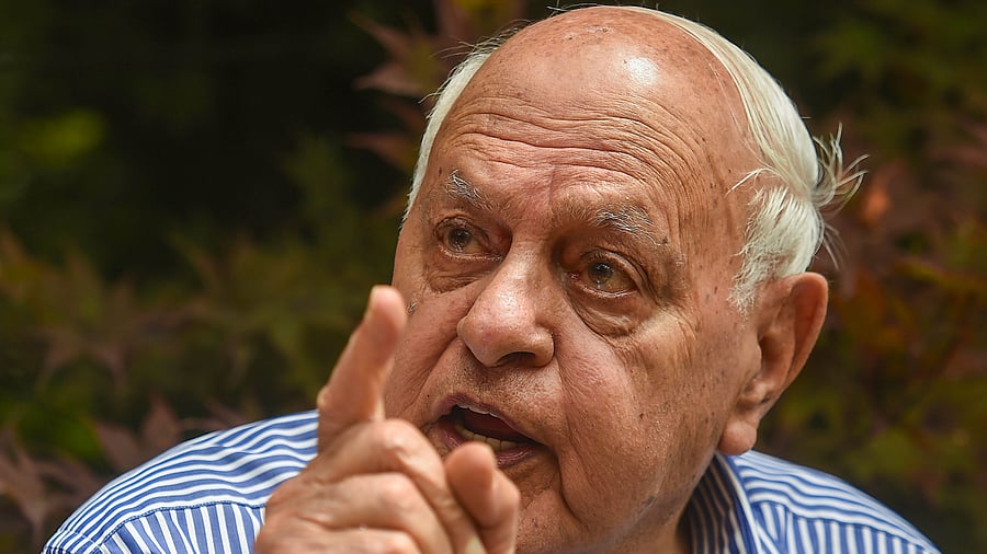 National Conference President Farooq Abdullah. Credit: PTI File Photo