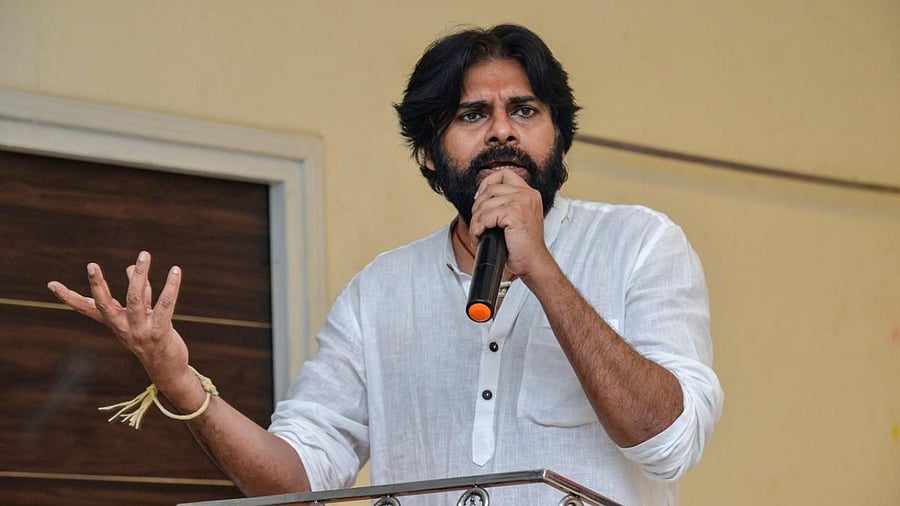 Jana Sena chief Pawan Kalyan. Credit: PTI File Photo