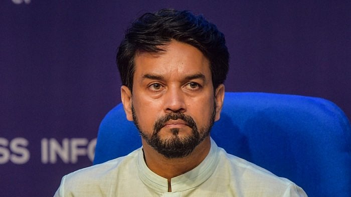 Sports minister Anurag Thakur. Credit: PTI Photo