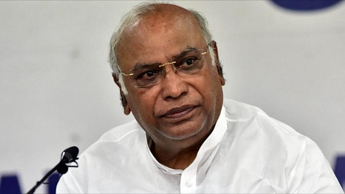 Congress president Mallikarjun Kharge. Credit: DH Photo