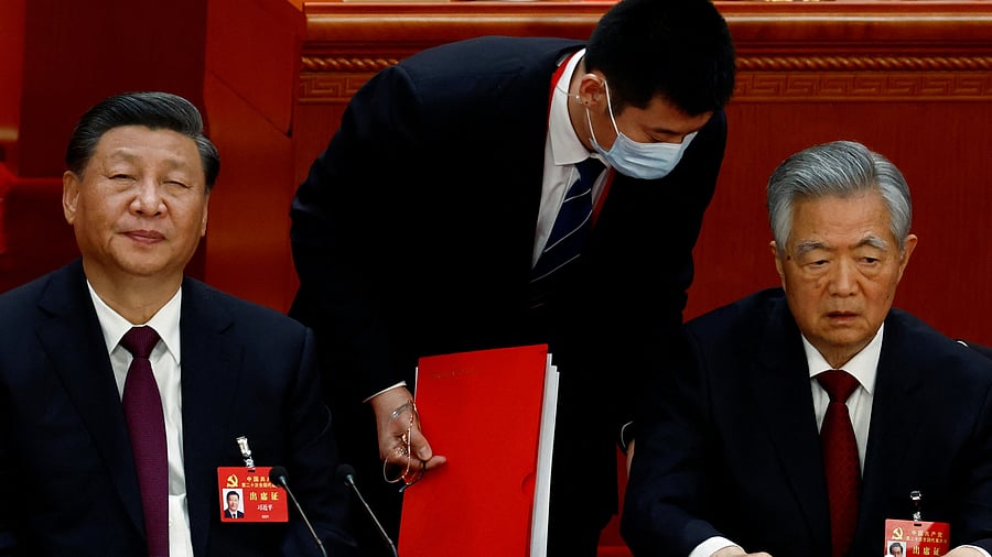 Hu's departure was left unexplained, and the nation's censors appeared to quickly scrub any recent references to him from the internet. Credit: Reuters Photo