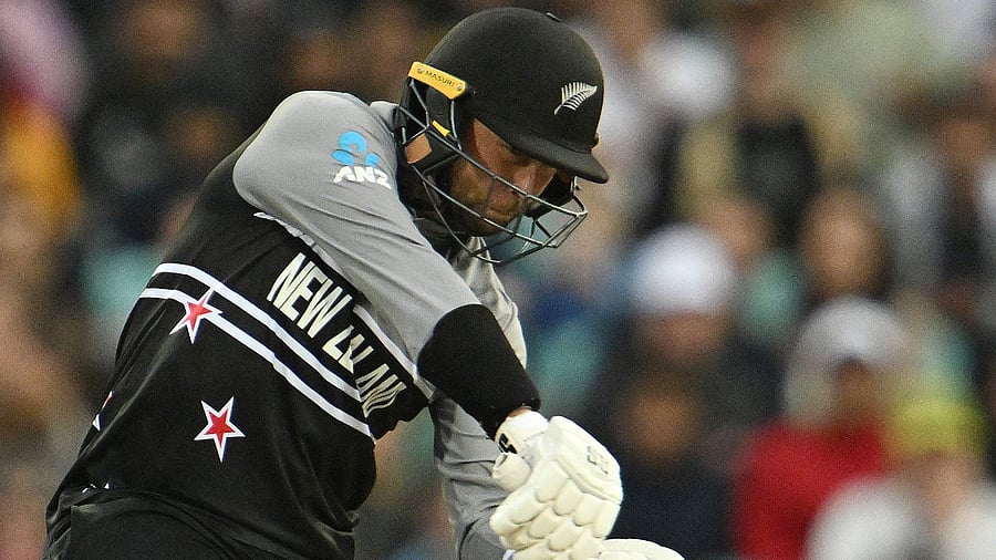 Devon Conway. Credit: AFP Photo