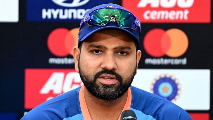 Rohit Sharma. Credit: AFP Photo