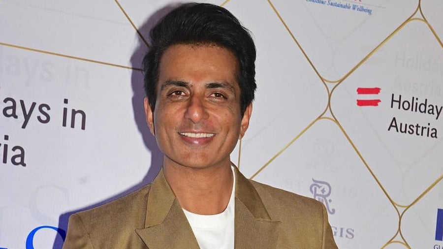 Actor Sonu Sood at an awards function in Mumbai. Credit: PTI File Photo