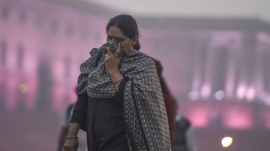 In case firecrackers are burst like last year, the air quality may plunge to 'severe' levels in the capital. Credit: PTI Photo
