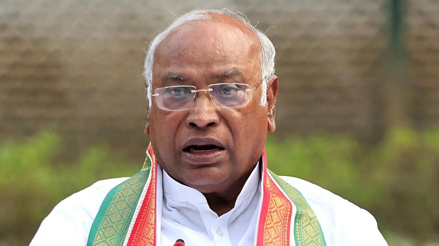 Mallikarjun Kharge, the newly elected president of the Congress party. Credit: PTI Photo