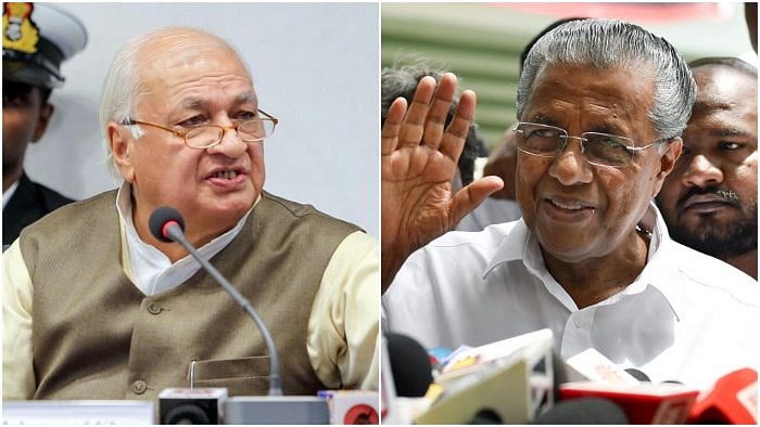 <div class="paragraphs"><p>Kerala Governor Arif Mohammed Khan (L) and Chief Minister Pinarayi Vijayan. </p></div>