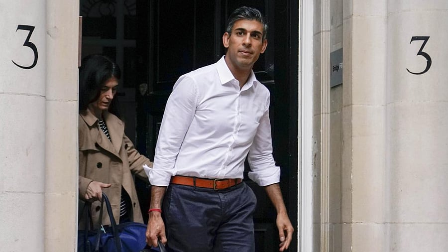 Rishi Sunak, UK's PM-elect. Credit: AP/PTI Photo