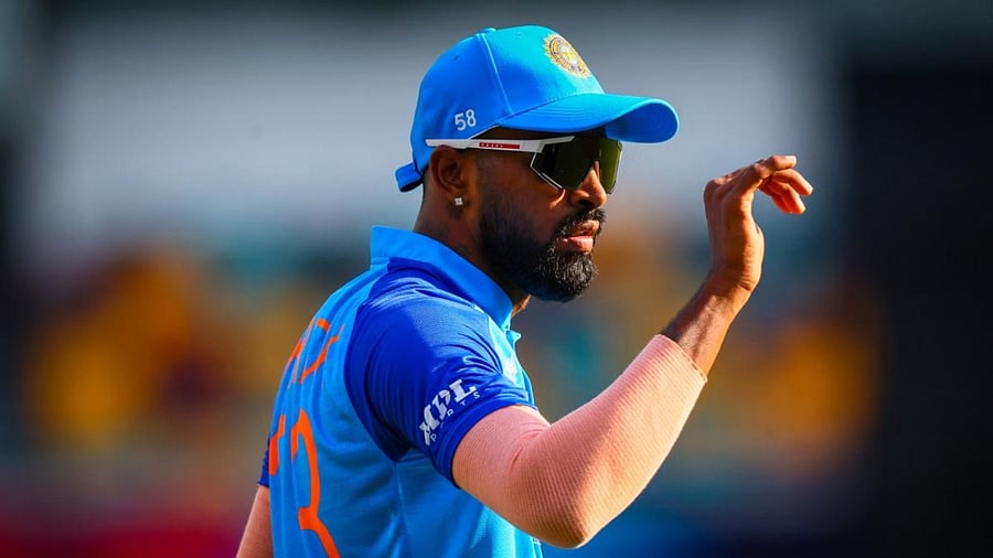 Hardik Pandya. Credit: AFP Photo