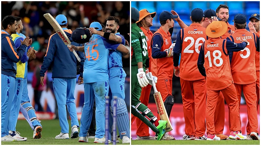 Team India and Netherlands to face each other today. Credit: PTI/ Reuters Photo