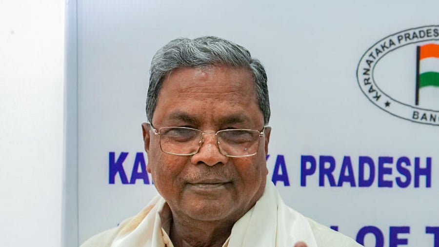 Congress leader Siddaramaiah. Credit: PTI Photo