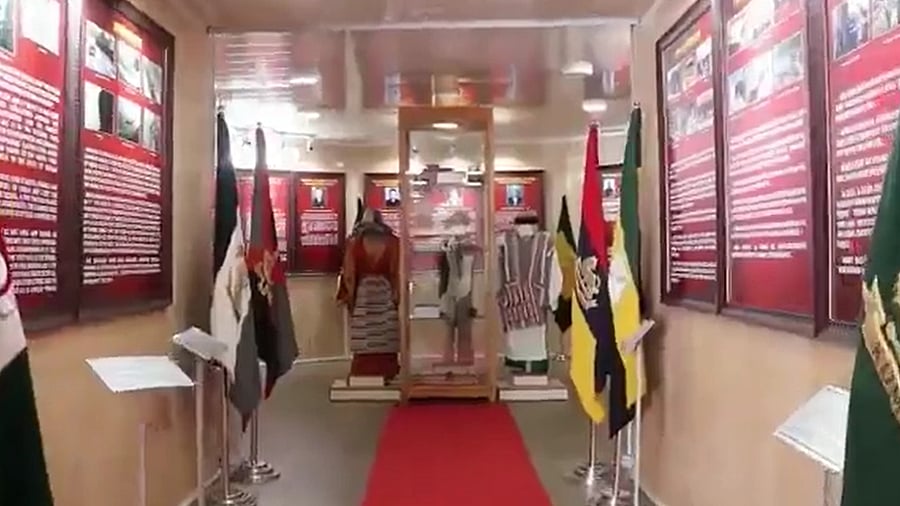 Museum dedicated to Late Ganju Lama. Credit: Twitter/@trishakticorps