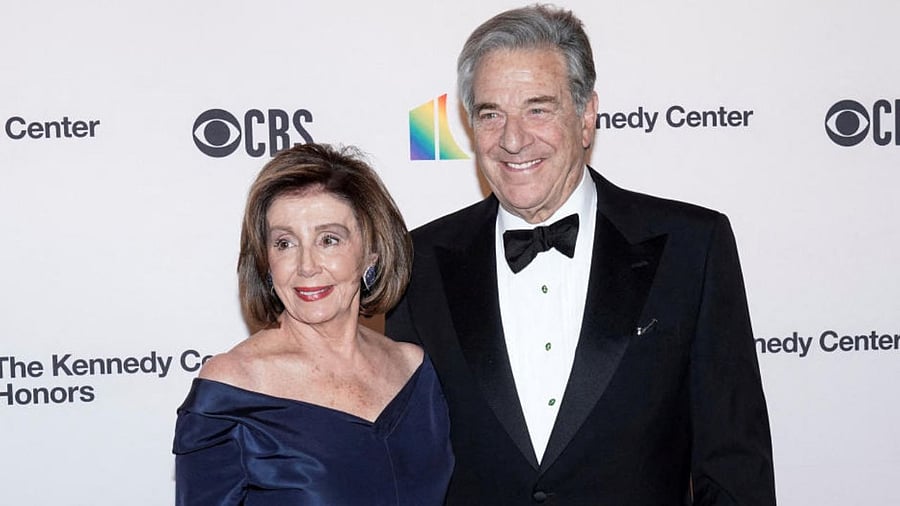 Speaker of the House Nancy Pelosi and her husband Paul Pelosi. Credit: Reuters File Photo