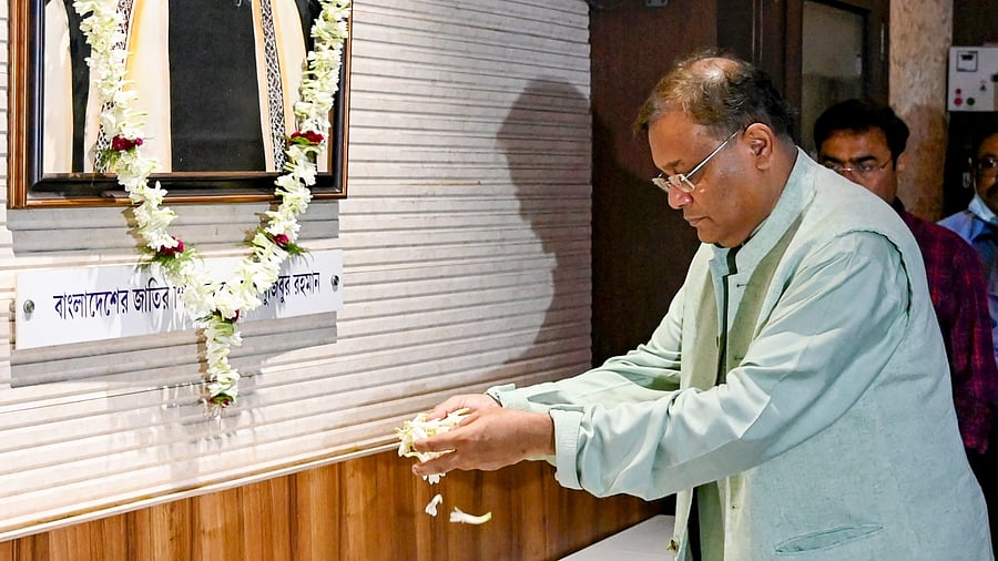 Minister of Information of Bangladesh Hasan Mahmud. Credit: PTI Photo