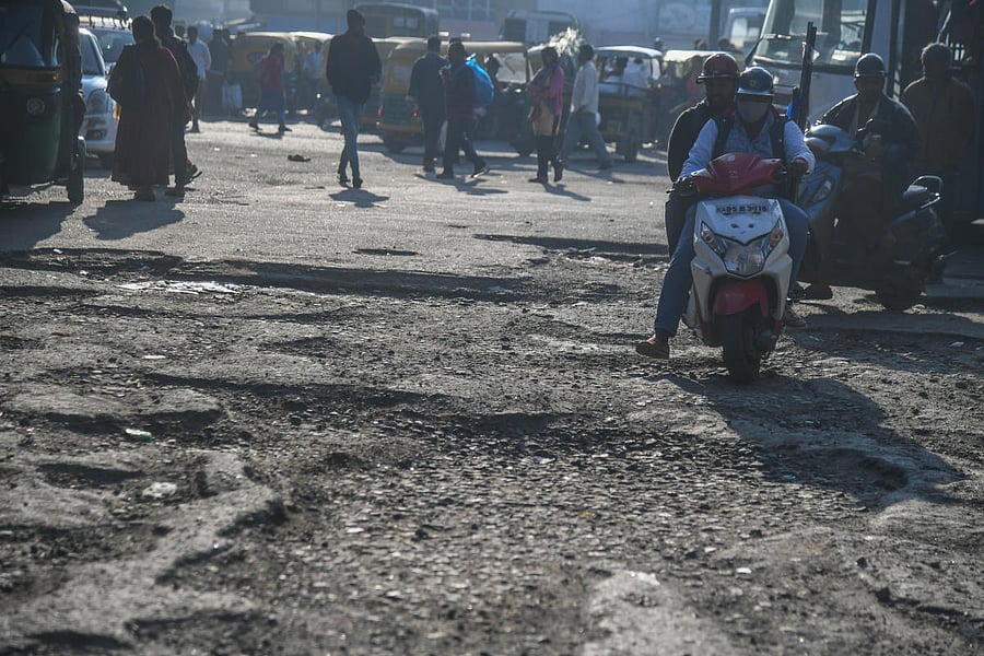 Till Sept 2022, Bengaluru reported 562 deaths in road accidents. Credt: DH File Photo