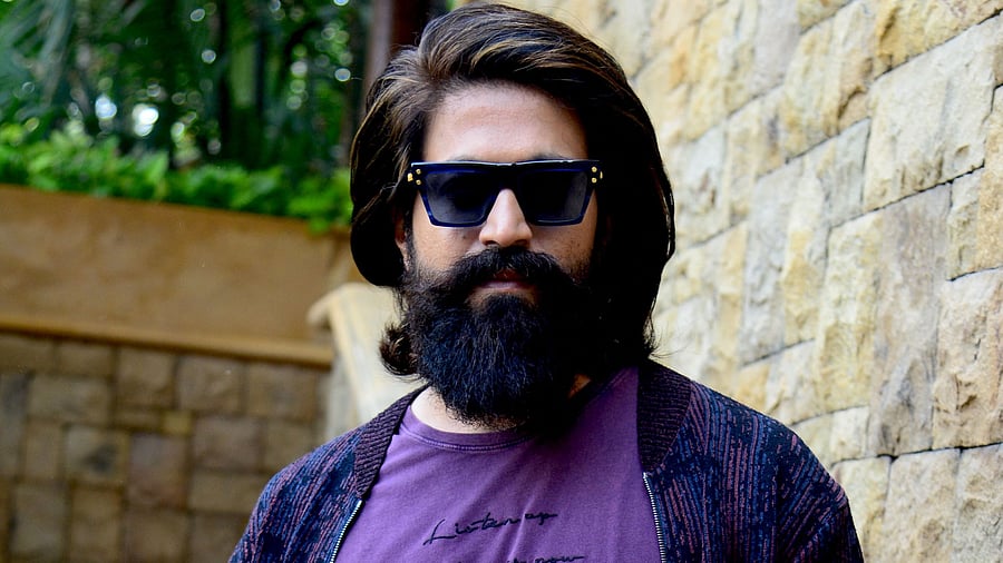 Actor Yash. Credit: AFP Photo