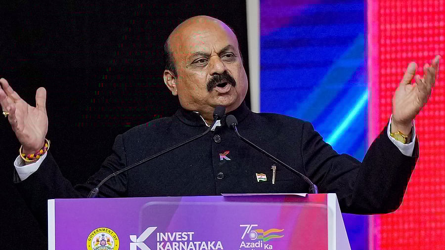 Bommai said the risk fund of the sanitary workers has been hiked. Credit: PTI Photo