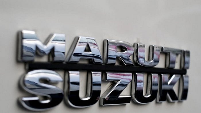 The logo of Maruti Suzuki India Limited. Credit: PTI Photo