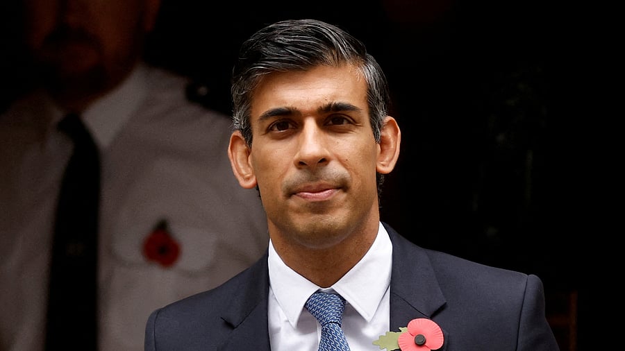 "We remain committed to the 11.6 billion that we announced last year for international climate finance," Sunak said. Credit: Reuters Photo