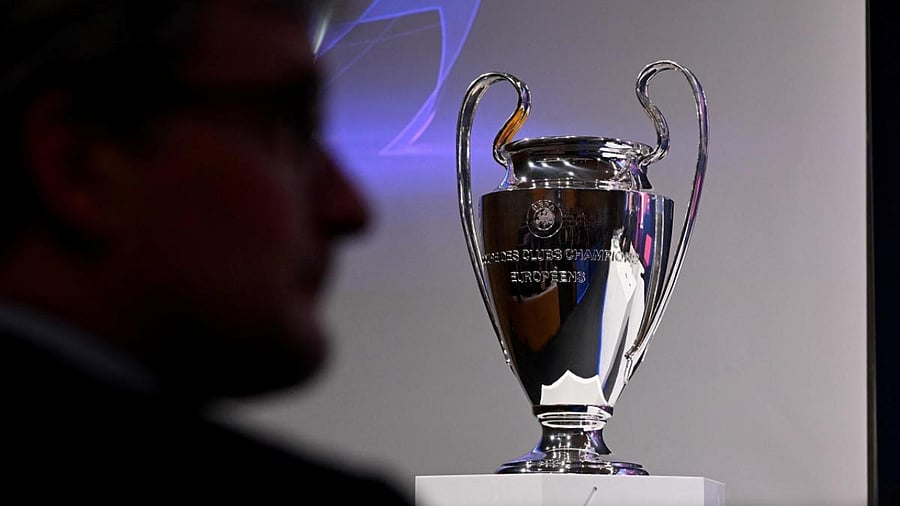 First-leg games are played from Feb. 14-22. Return games are from March 7-15. Credit: AFP Photo