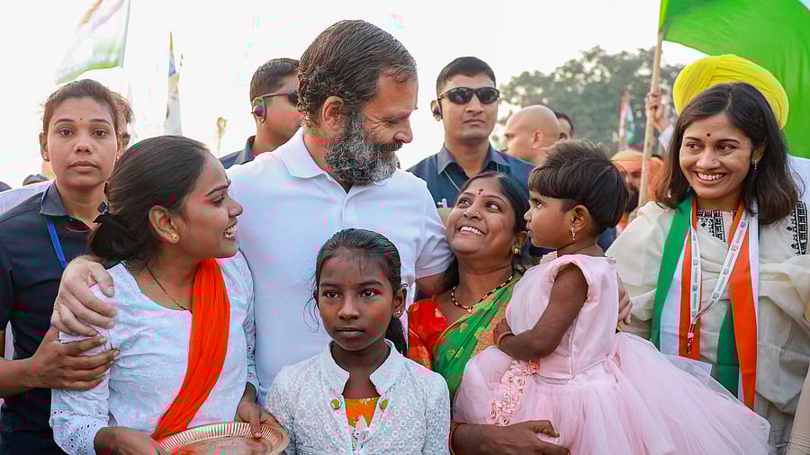 Bharat Jodo Yatra. Credit: PTI Photo